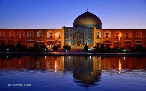 مسجد شیخ لطف الله_جاهای دیدنی اصفهان_ پروازیاب24